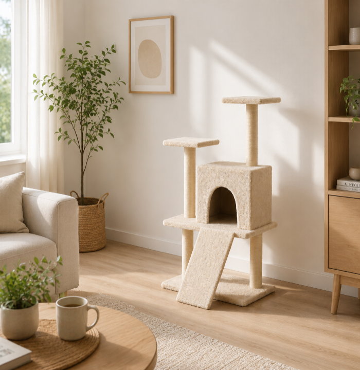 Petits arbres à chat